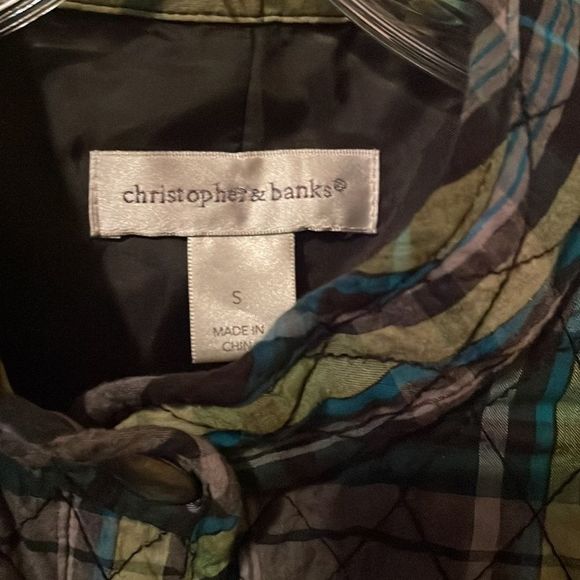 Christopher & Banks EUC  size small snap up vest. - Picture 3 of 4